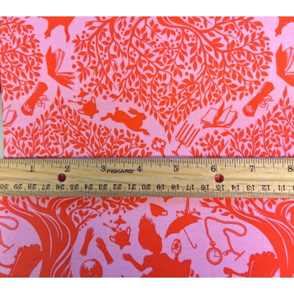 Tula Pink Curiouser & Curiouser Down The Rabbit Hole Daydream Cotton Fabric Yard - Picture 2 of 2